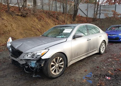 2012 Hyundai Genesis 3.8 z USA, uszkodzony, nr VIN KMHGC4DD8CU192528